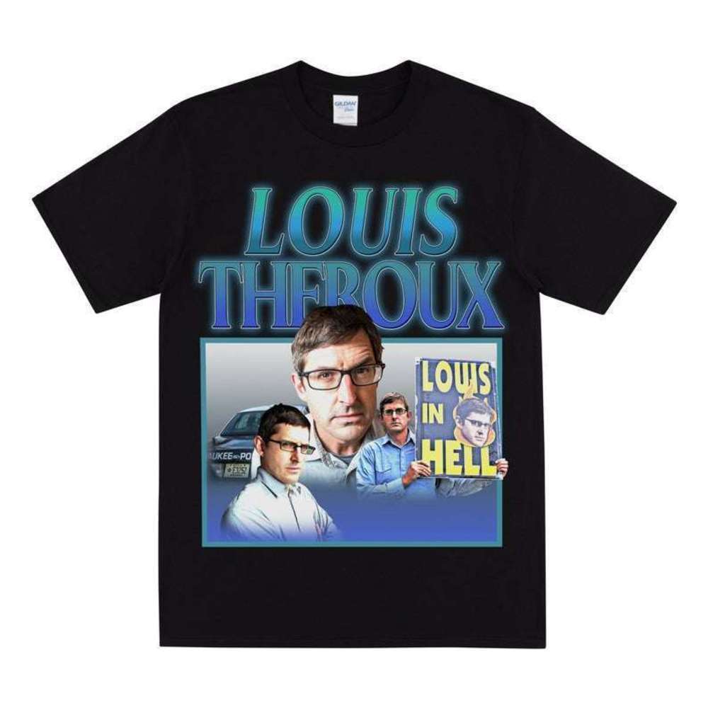 Louis Theroux Retro TV Series Fan Unisex Graphic Classic T-Shirt